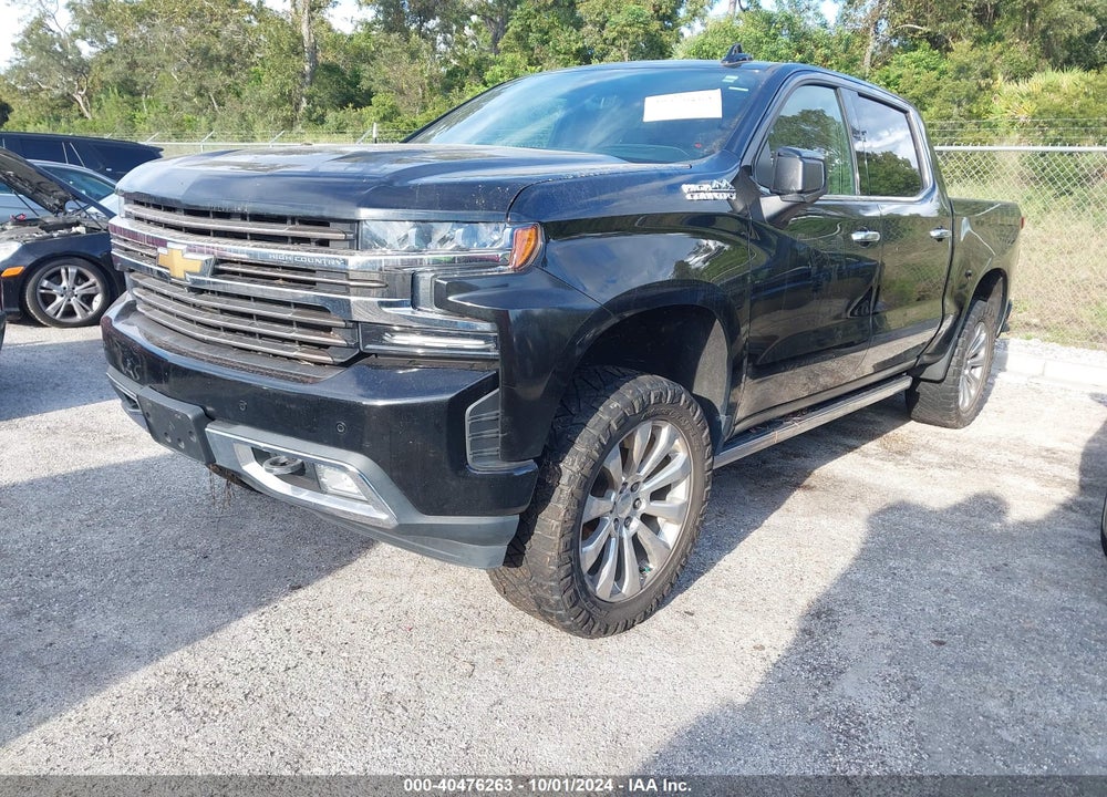 2020 CHEVROLET SILVERADO 1500 4WD SHORT BED HIGH COUNTRY VIN: 1GCUYHED2LZ248447