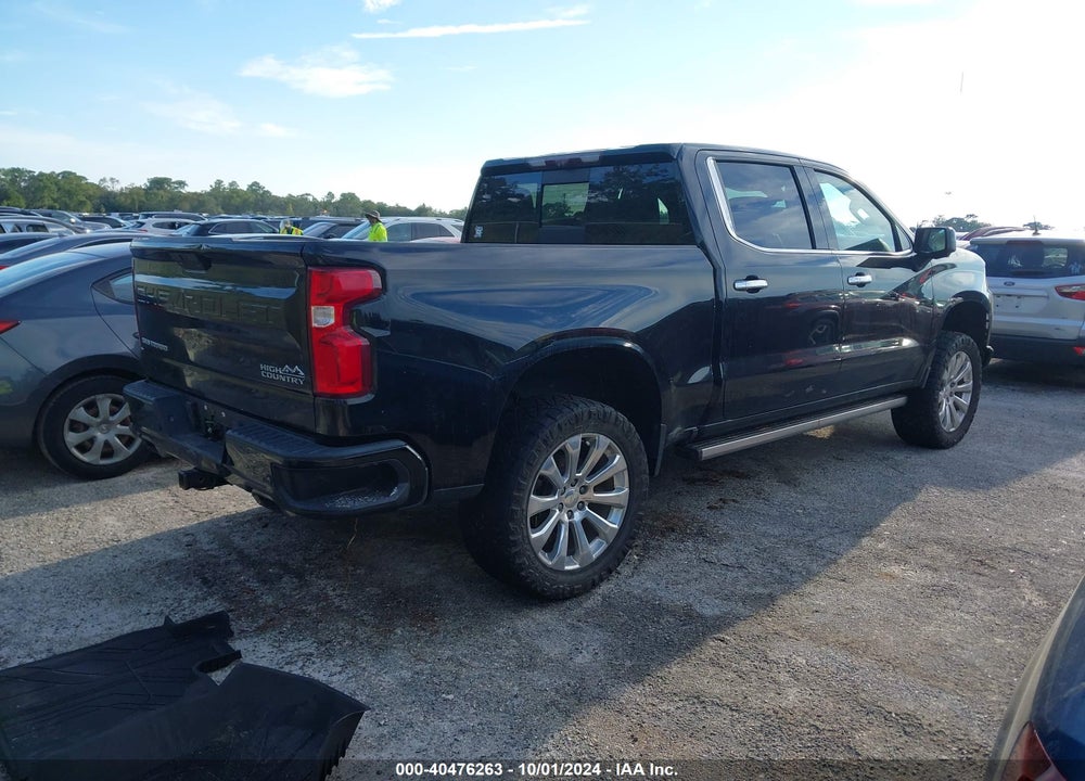 2020 CHEVROLET SILVERADO 1500 4WD SHORT BED HIGH COUNTRY VIN: 1GCUYHED2LZ248447