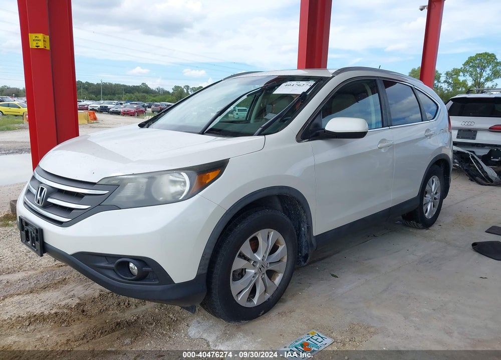 2012 HONDA CR-V EX-L VIN: 5J6RM4H74CL077648