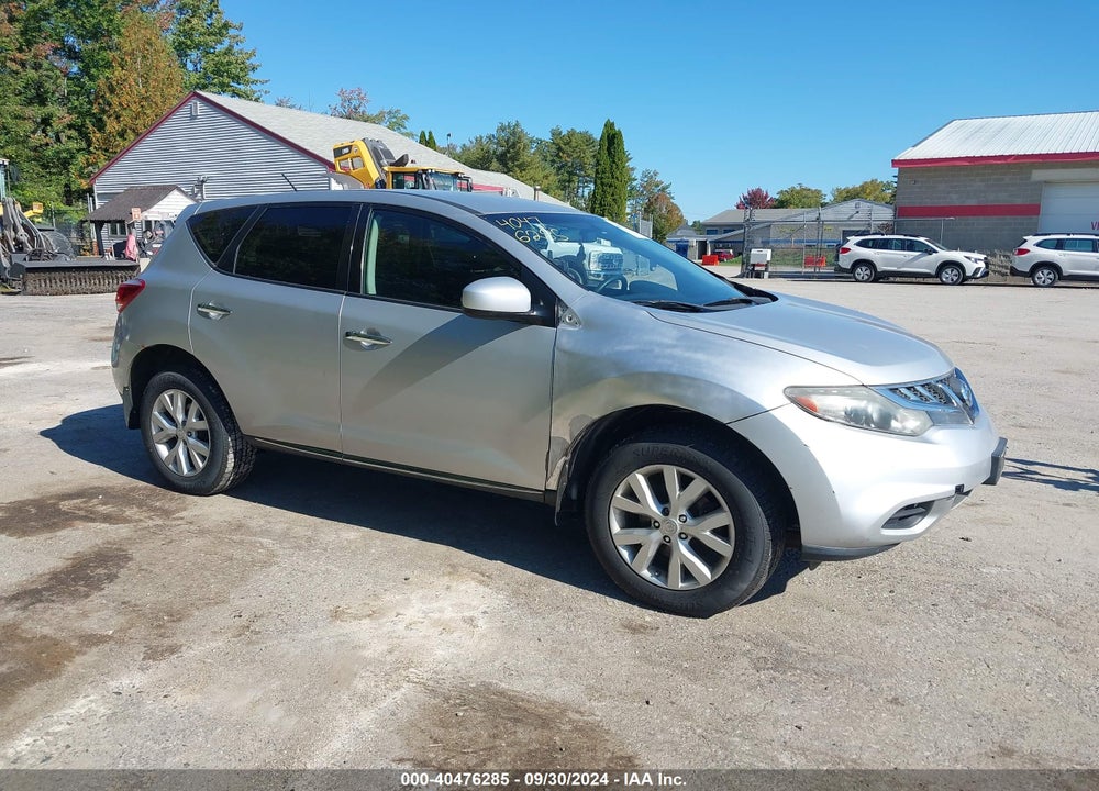 2011 NISSAN MURANO S VIN: JN8AZ1MW3BW150994