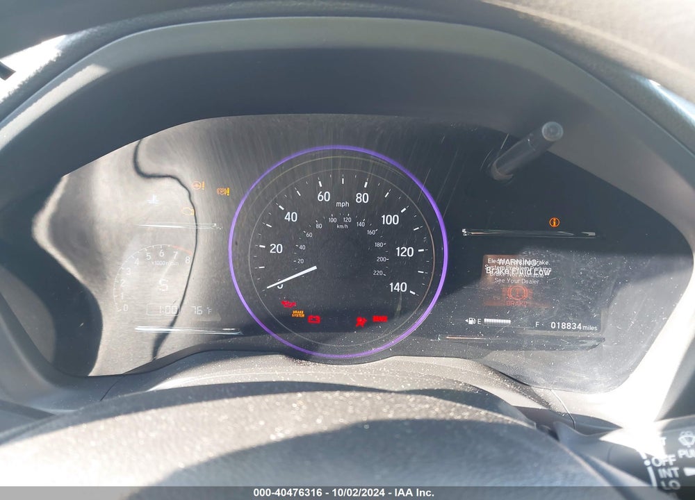 2022 HONDA HR-V 2WD EX VIN: 3CZRU5H56NM714531