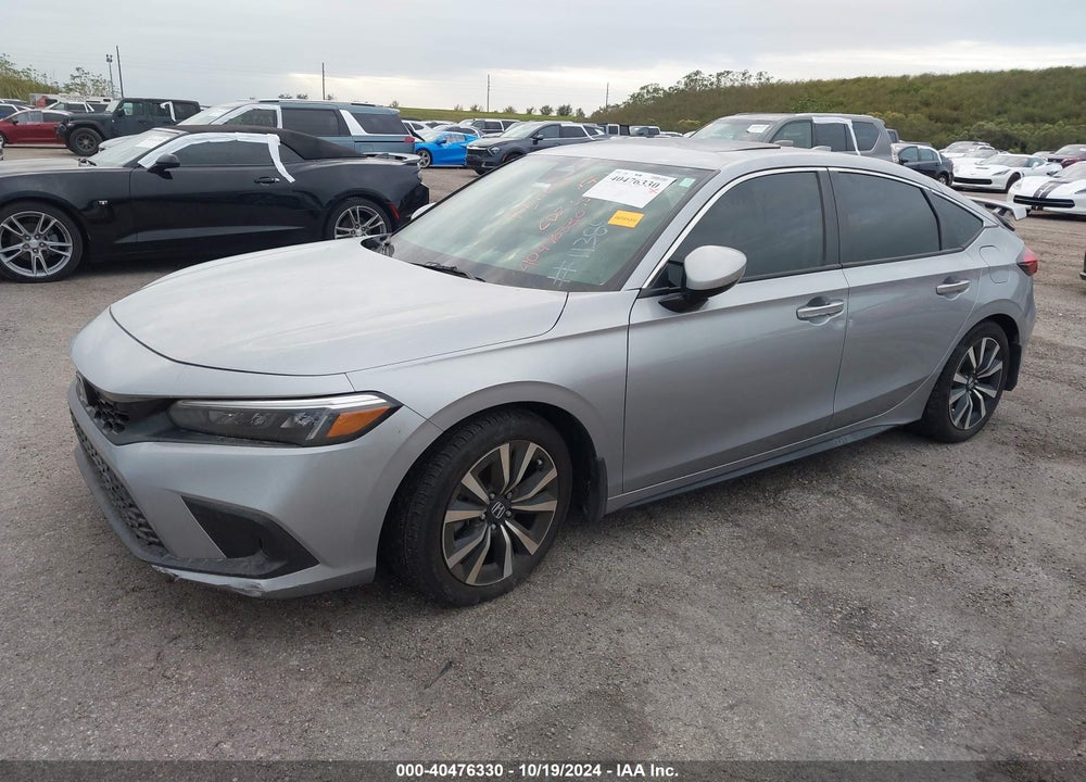2023 HONDA CIVIC EX-L /EX-L W/O BSI VIN: 19XFL1H76PE004452