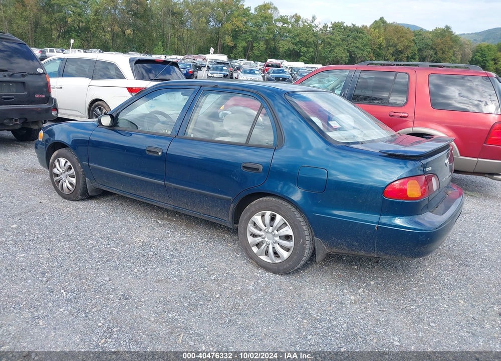 2000 TOYOTA COROLLA VIN: 2T1BR12E1YC274757