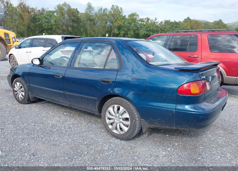 2000 TOYOTA COROLLA VIN: 2T1BR12E1YC274757