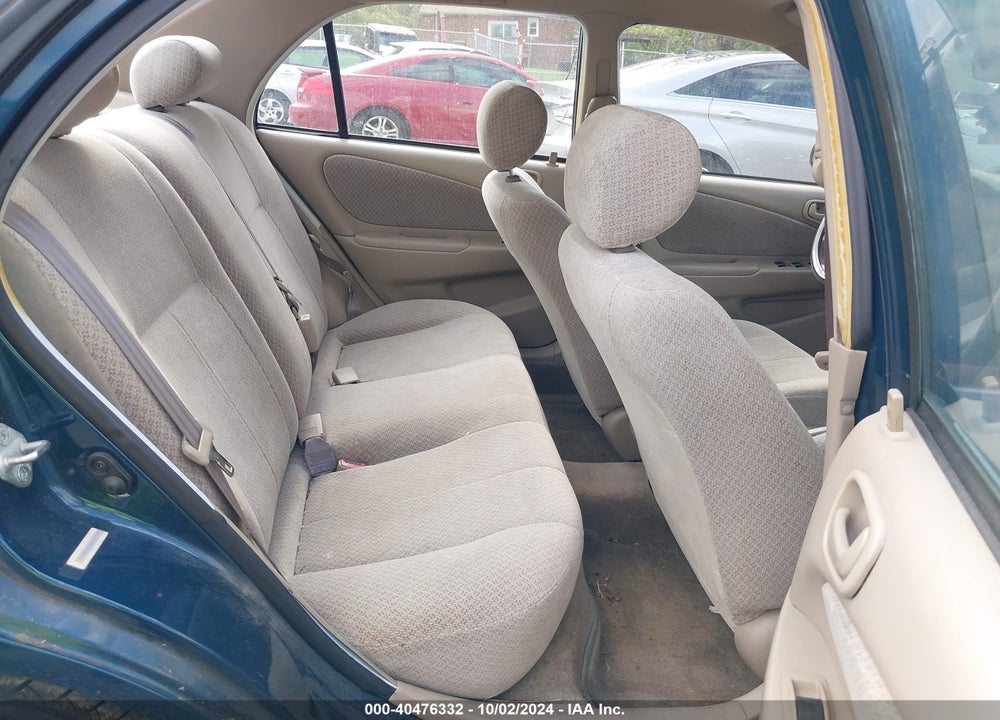 2000 TOYOTA COROLLA VIN: 2T1BR12E1YC274757