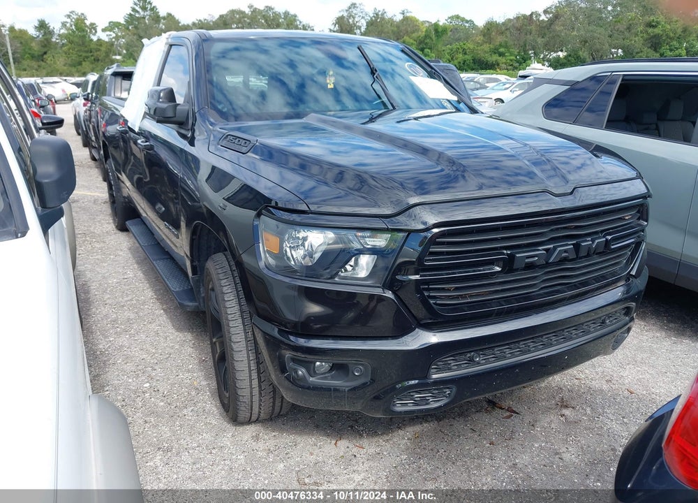 2021 RAM 1500 BIG HORN 4X4 6'4 BOX VIN: 1C6SRFMT4MN672360