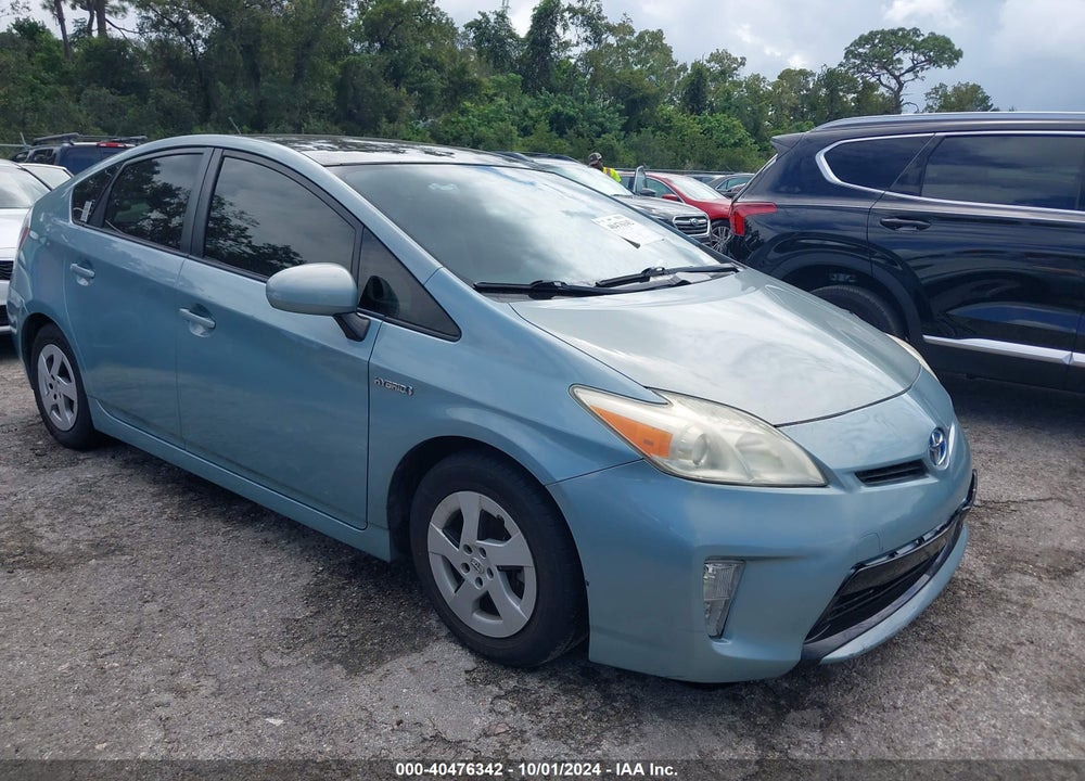 2012 TOYOTA PRIUS THREE VIN: JTDKN3DU8C1524441