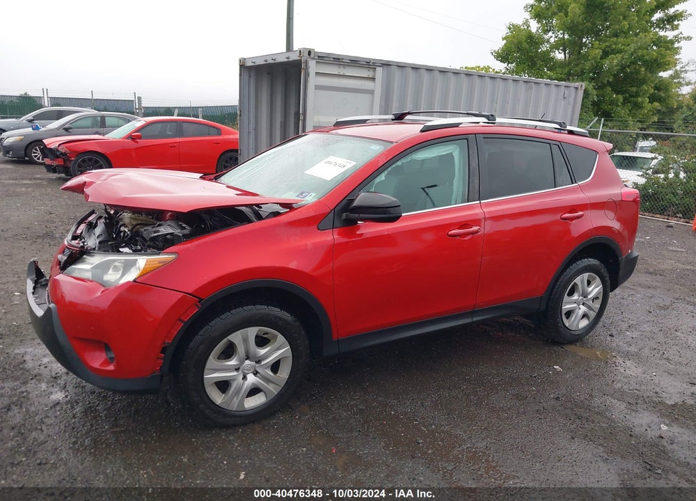 2015 TOYOTA RAV4 LE VIN: 2T3BFREVXFW353303