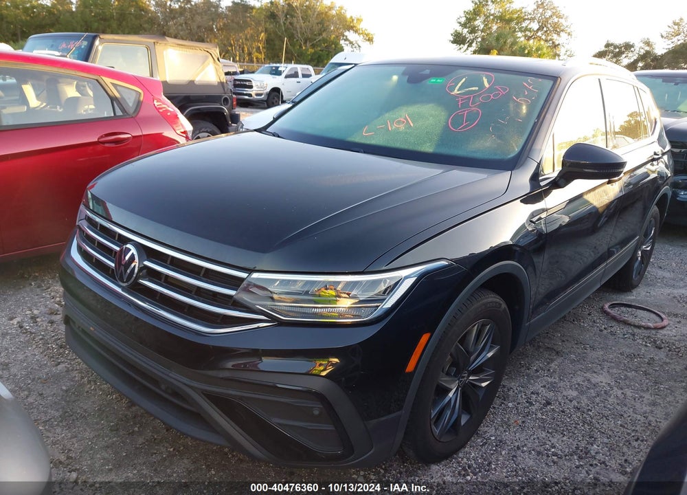 2022 VOLKSWAGEN TIGUAN 2.0T SE VIN: 3VV3B7AX9NM118257