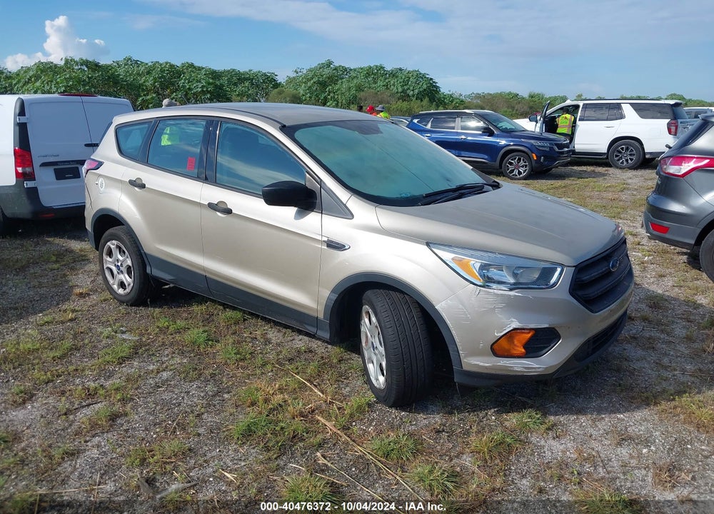 2017 FORD ESCAPE S VIN: 1FMCU0F7XHUE64869