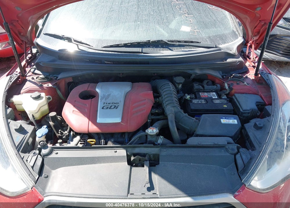 2016 HYUNDAI VELOSTER TURBO VIN: KMHTC6AE3GU278312