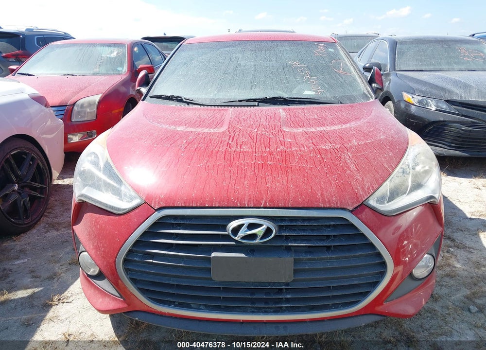 2016 HYUNDAI VELOSTER TURBO VIN: KMHTC6AE3GU278312