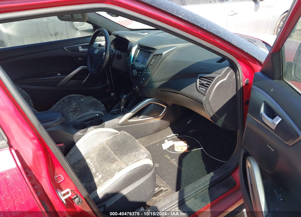 2016 HYUNDAI VELOSTER TURBO VIN: KMHTC6AE3GU278312