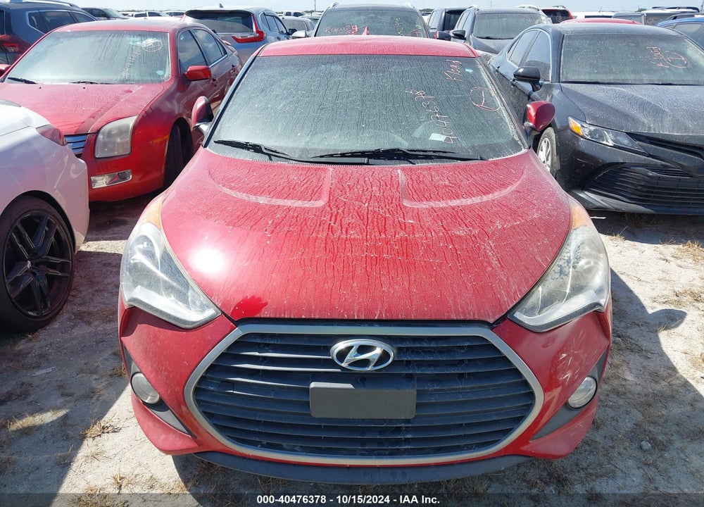 2016 HYUNDAI VELOSTER TURBO VIN: KMHTC6AE3GU278312