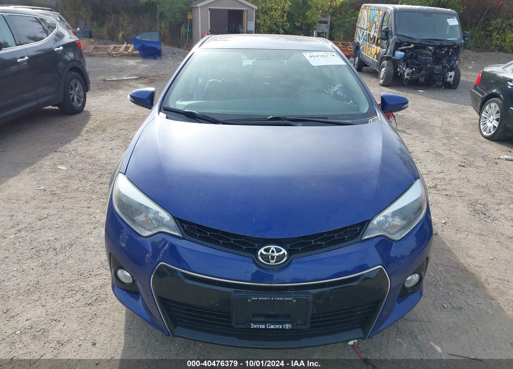 2014 TOYOTA COROLLA S PLUS VIN: 5YFBURHE3EP046923