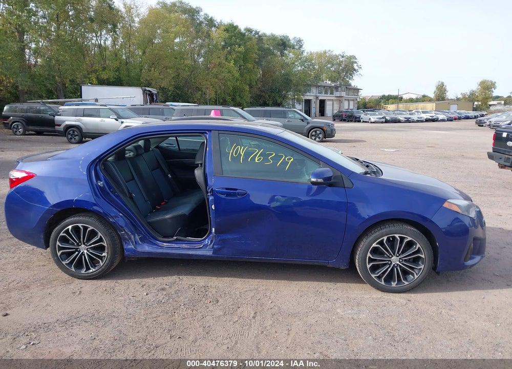 2014 TOYOTA COROLLA S PLUS VIN: 5YFBURHE3EP046923