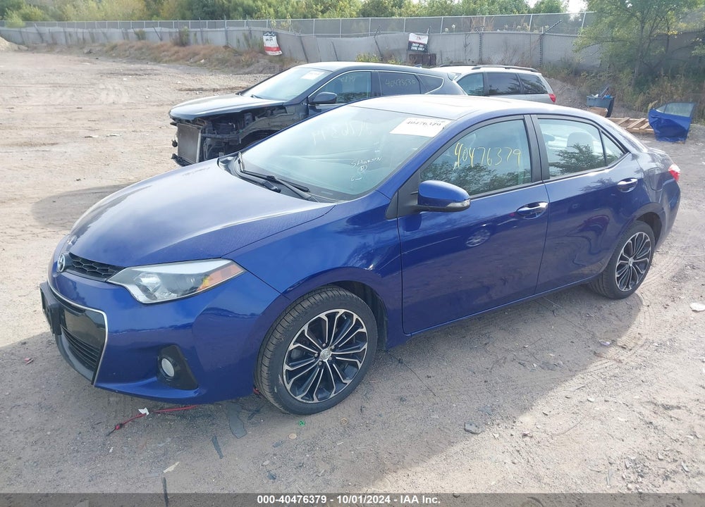 2014 TOYOTA COROLLA S PLUS VIN: 5YFBURHE3EP046923