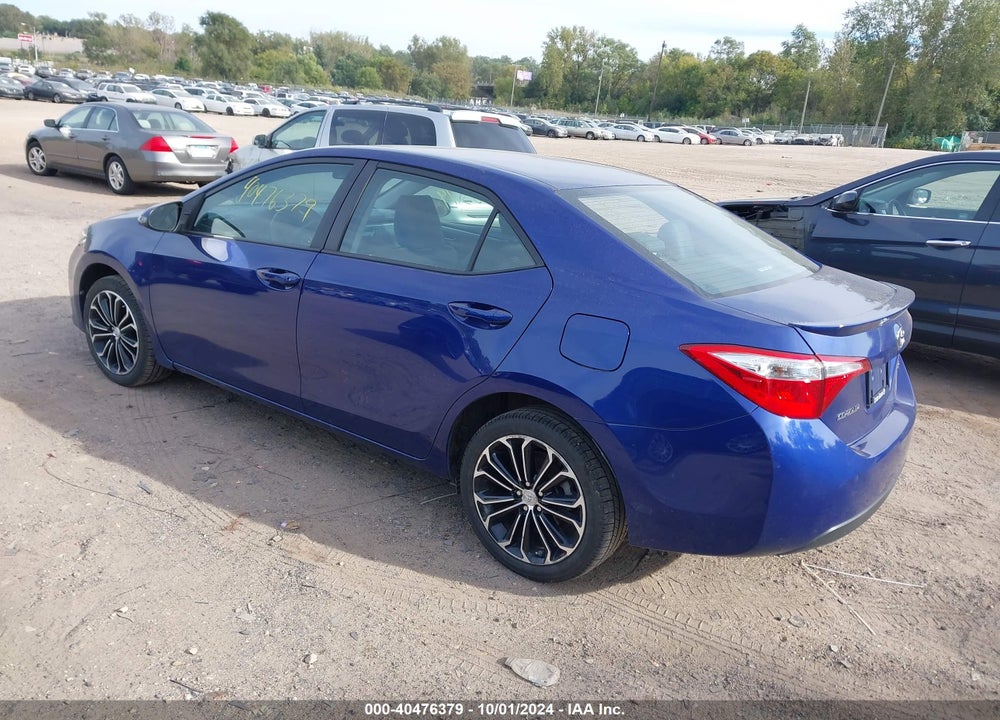 2014 TOYOTA COROLLA S PLUS VIN: 5YFBURHE3EP046923