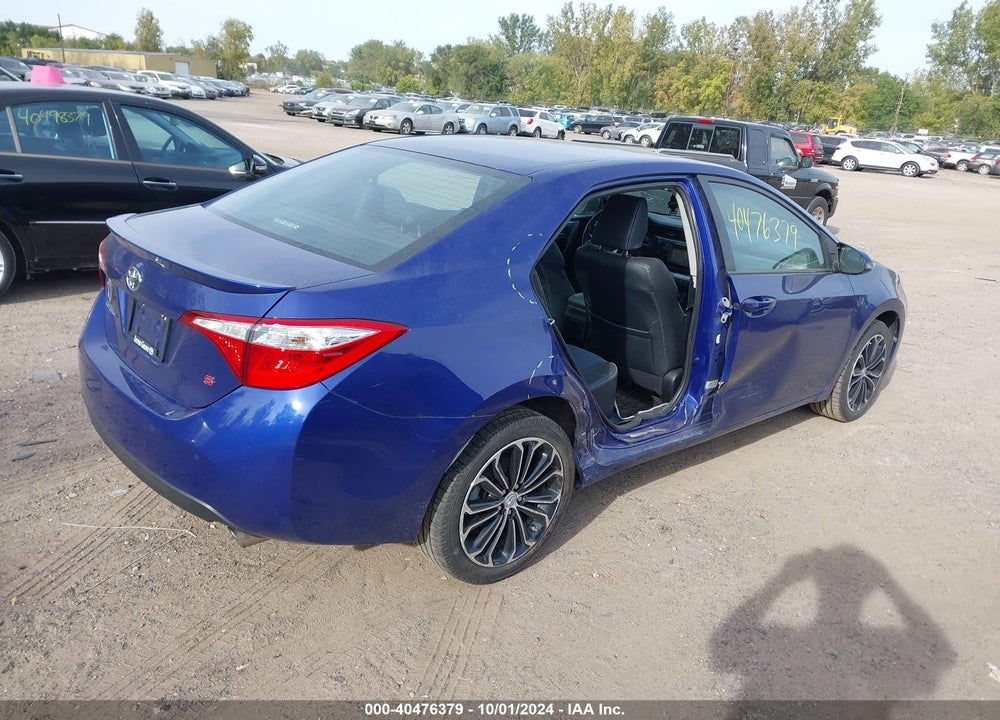 2014 TOYOTA COROLLA S PLUS VIN: 5YFBURHE3EP046923