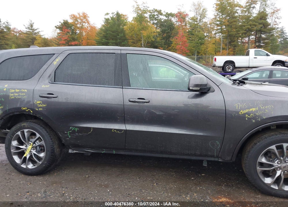 2019 DODGE DURANGO GT PLUS AWD VIN: 1C4RDJDG5KC780619