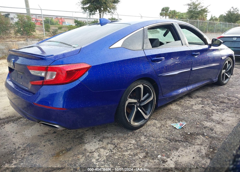 2019 HONDA ACCORD SPORT VIN: 1HGCV1F36KA140364