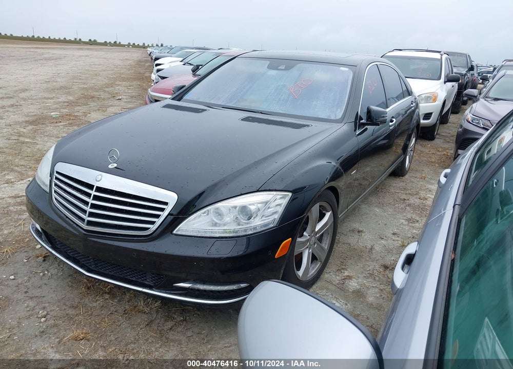 2012 MERCEDES-BENZ S 550 4MATIC VIN: WDDNG9EB6CA449929