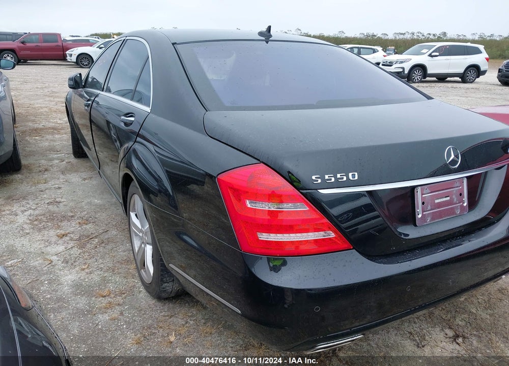 2012 MERCEDES-BENZ S 550 4MATIC VIN: WDDNG9EB6CA449929