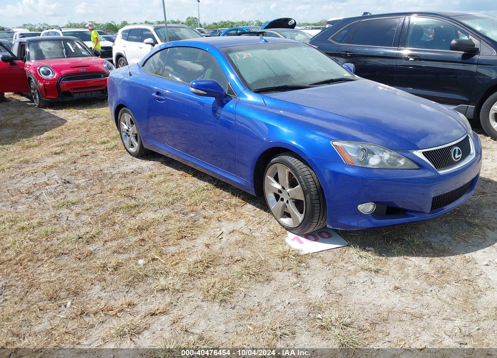 2010 LEXUS IS 250C VIN: JTHFF2C25A2511953
