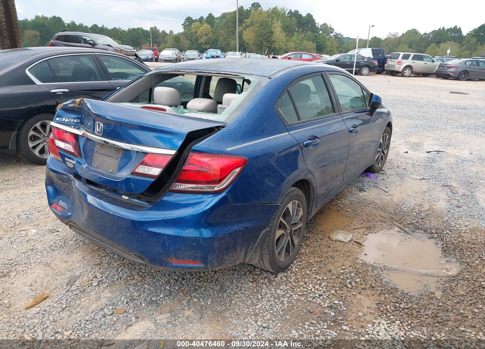 2013 HONDA CIVIC EX VIN: 2HGFB2F8XDH558907