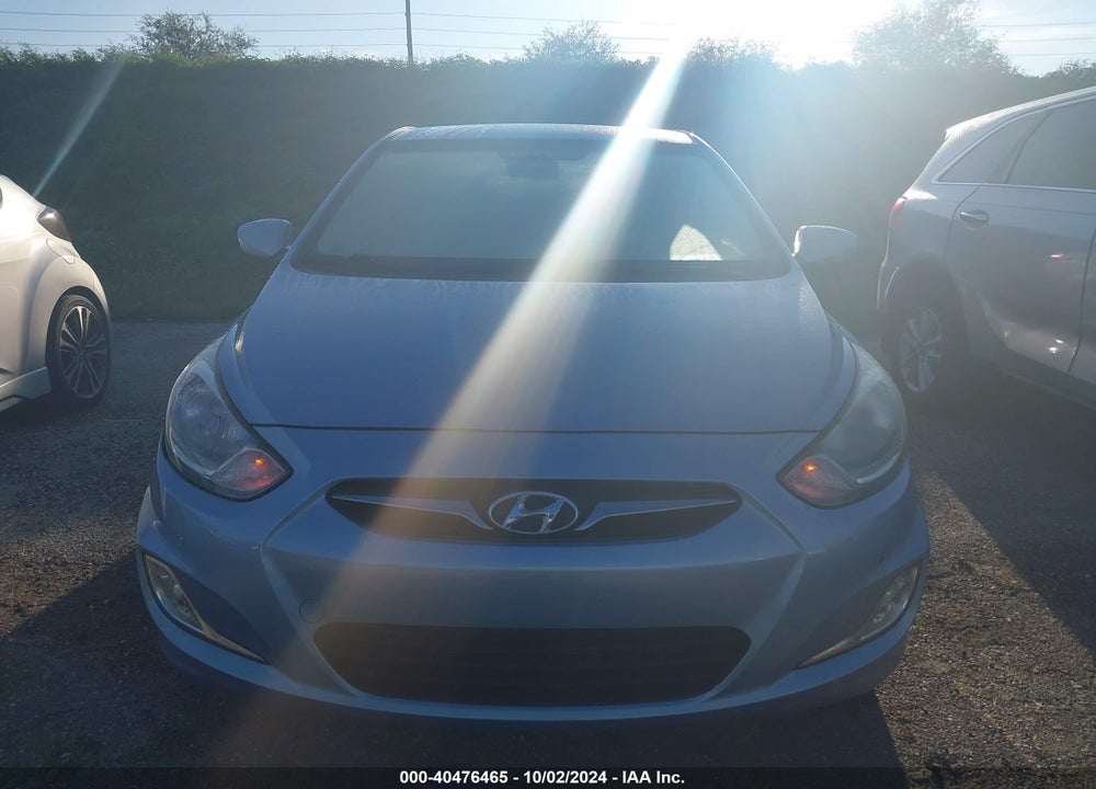 2012 HYUNDAI ACCENT GLS VIN: KMHCU4AE1CU123205