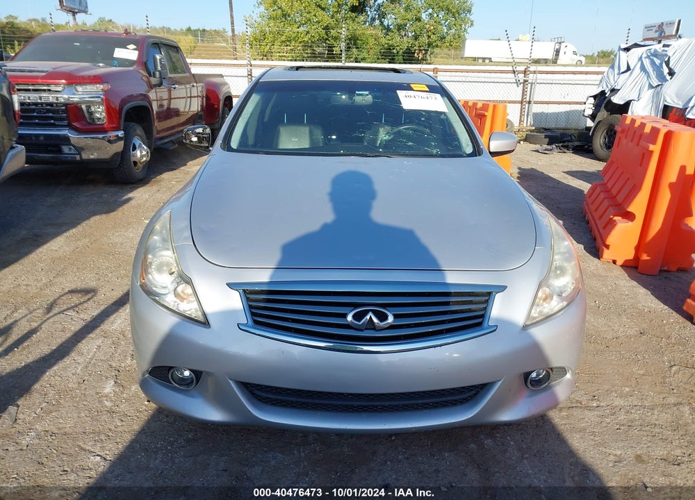 2012 INFINITI G37X VIN: JN1CV6AR2CM972343