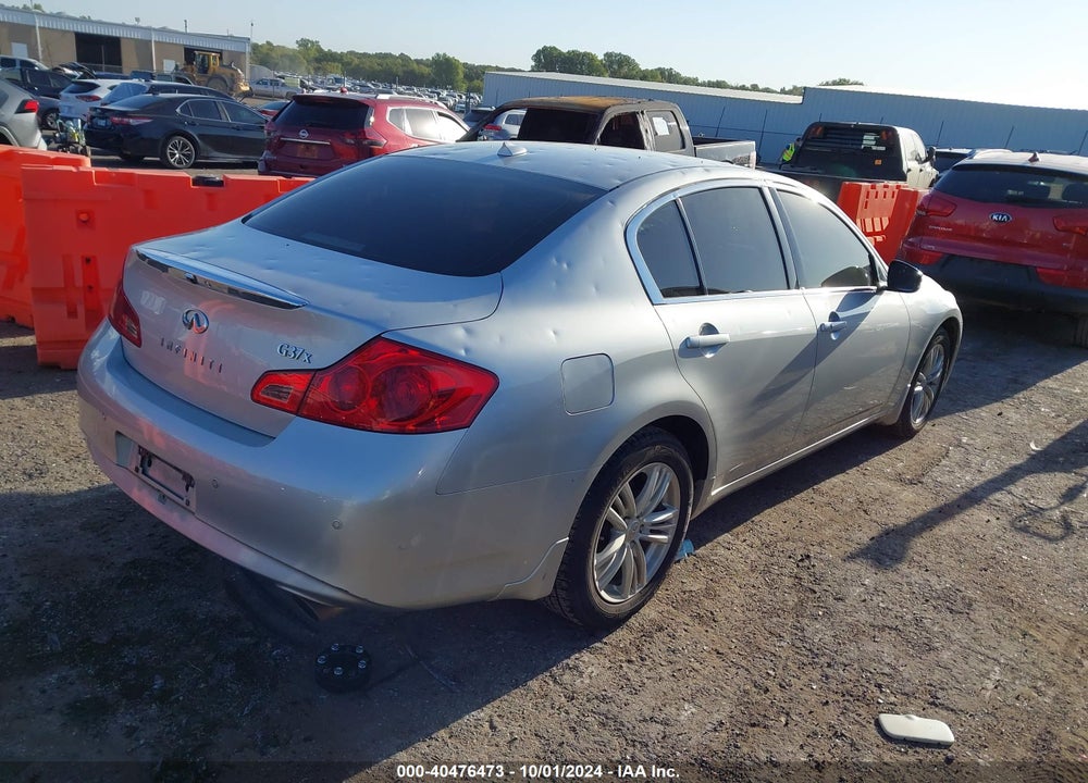 2012 INFINITI G37X VIN: JN1CV6AR2CM972343