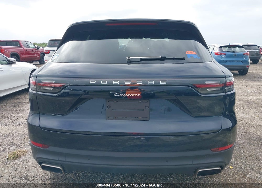 2020 PORSCHE CAYENNE VIN: WP1AA2AY7LDA05922