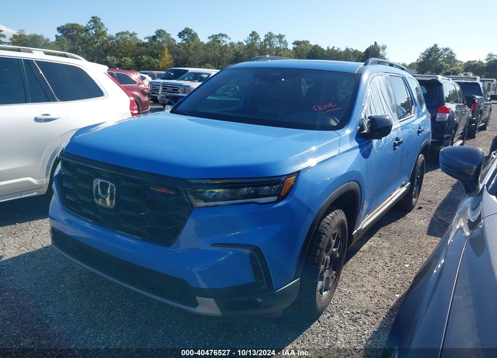 2023 HONDA PILOT AWD TRAILSPORT VIN: 5FNYG1H66PB051009