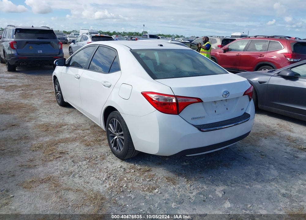2017 TOYOTA COROLLA LE VIN: 2T1BURHE2HC781459