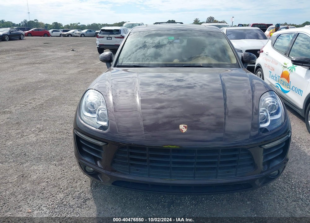 2015 PORSCHE MACAN S VIN: WP1AB2A50FLB61605