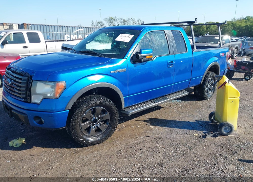 2011 FORD F-150 FX4 VIN: 1FTFX1EF0BFA47280