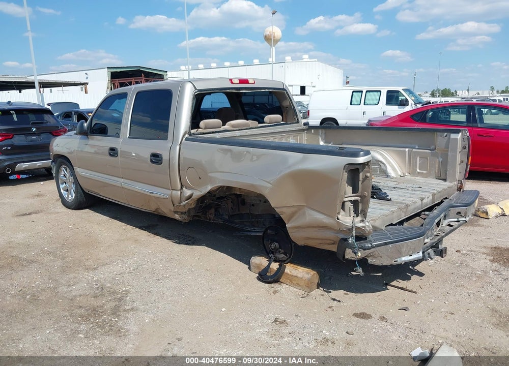 2005 GMC SIERRA 1500 SLE VIN: 2GTEC13T851269576