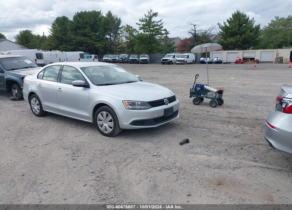 2011 VOLKSWAGEN JETTA 2.5L SE VIN: 3VWDZ7AJ6BM028535