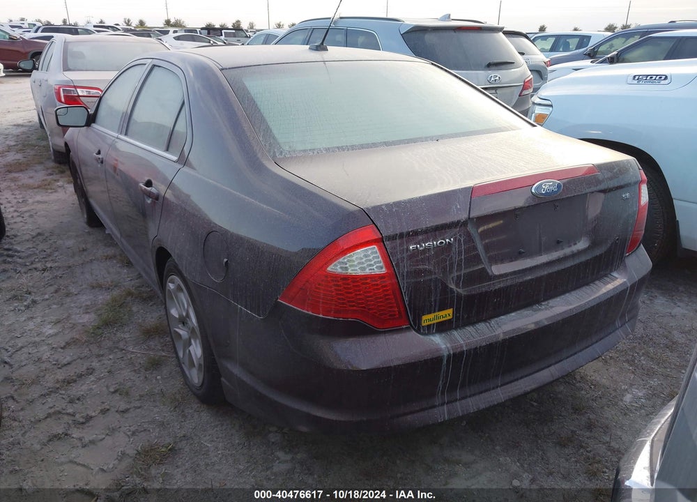 2011 FORD FUSION VIN: 3FAHP0HA1BR143172