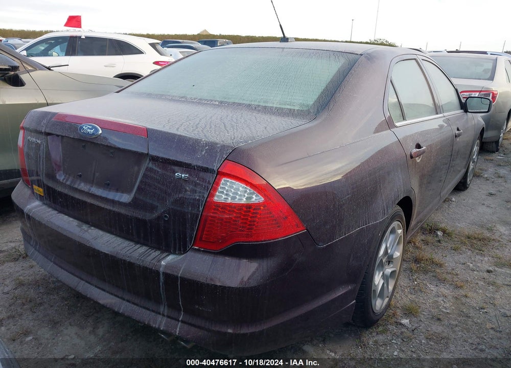 2011 FORD FUSION VIN: 3FAHP0HA1BR143172