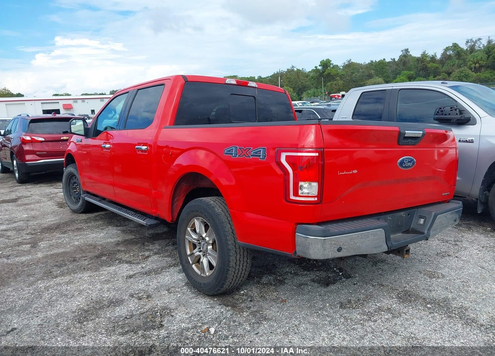 2016 FORD F-150 XLT VIN: 1FTEW1EF3GKD51085