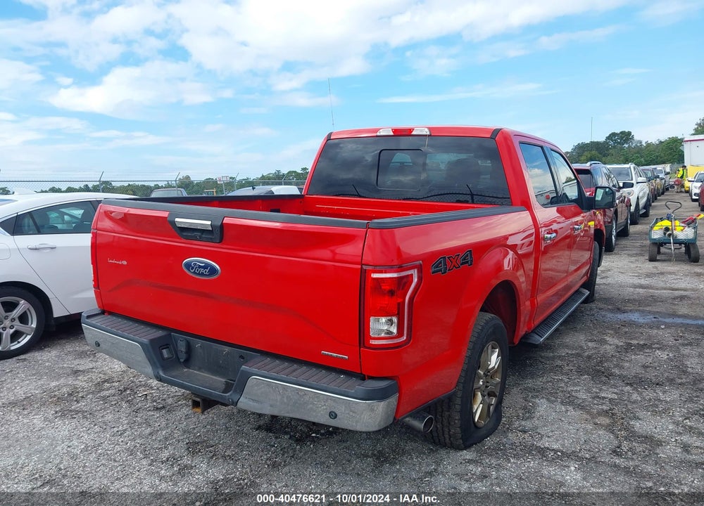 2016 FORD F-150 XLT VIN: 1FTEW1EF3GKD51085