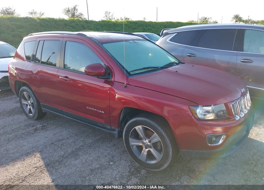 2017 JEEP COMPASS HIGH ALTITUDE 4X4 VIN: 1C4NJDEBXHD175784