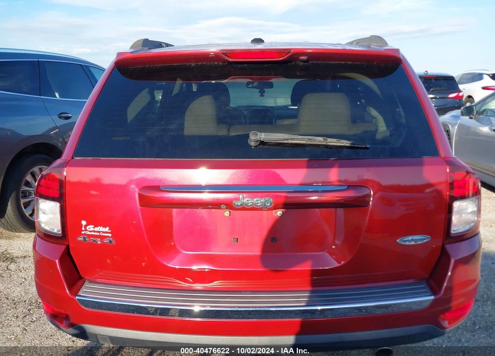 2017 JEEP COMPASS HIGH ALTITUDE 4X4 VIN: 1C4NJDEBXHD175784