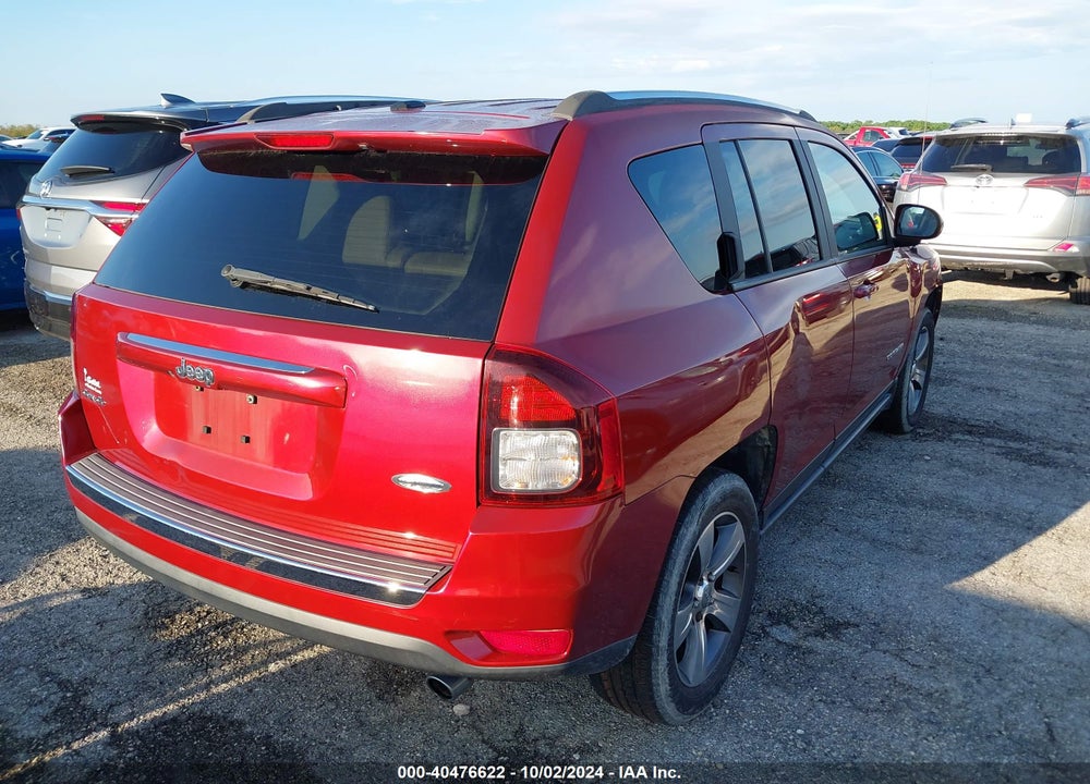 2017 JEEP COMPASS HIGH ALTITUDE 4X4 VIN: 1C4NJDEBXHD175784