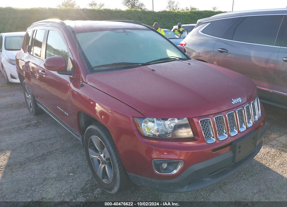 2017 JEEP COMPASS HIGH ALTITUDE 4X4 VIN: 1C4NJDEBXHD175784