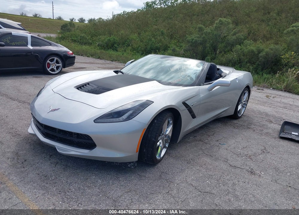 2019 CHEVROLET CORVETTE STINGRAY VIN: 1G1YF3D77K5109905