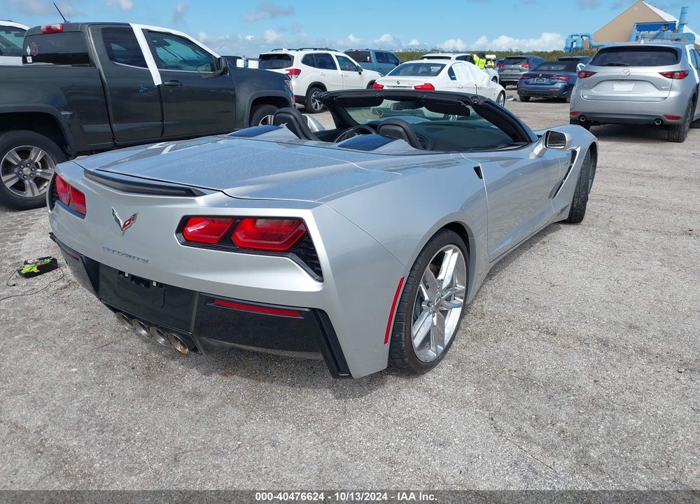 2019 CHEVROLET CORVETTE STINGRAY VIN: 1G1YF3D77K5109905