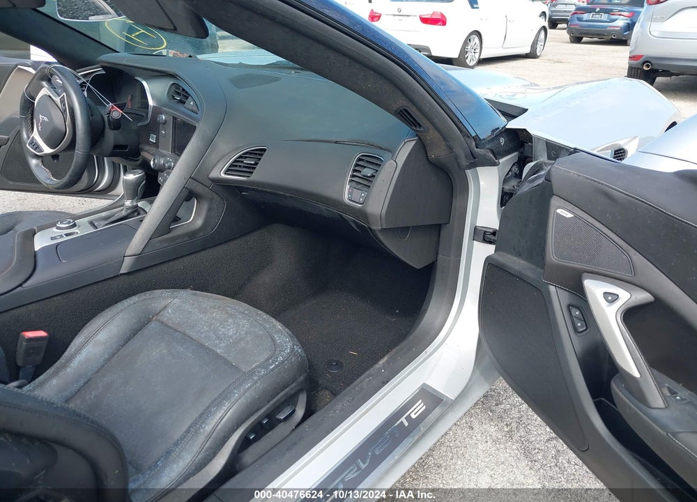 2019 CHEVROLET CORVETTE STINGRAY VIN: 1G1YF3D77K5109905